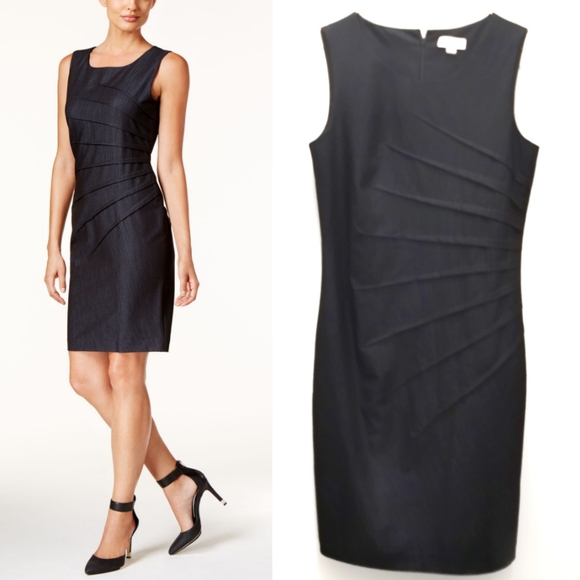 Calvin Klein Dresses & Skirts - CALVIN KLEIN Sheath Sunburst Sleeveless Dress